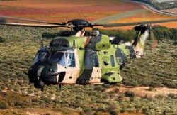 THE AUSTRALIAN DEFENCE FORCE RECEIVES ITS FIRST MRH90