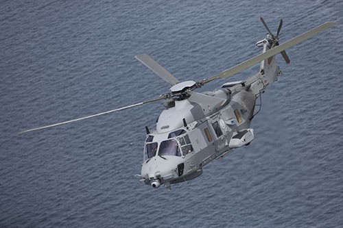 DELIVERY OF THE FIRST NH90 STEP B TO ITALIAN NAVY