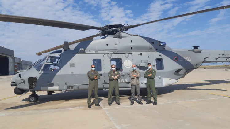 NHIndustries completes final delivery of the Italian Navy NH90 MITT Tactical Transport Helicopter fleet