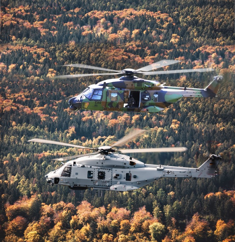 NH90 operational support contract
