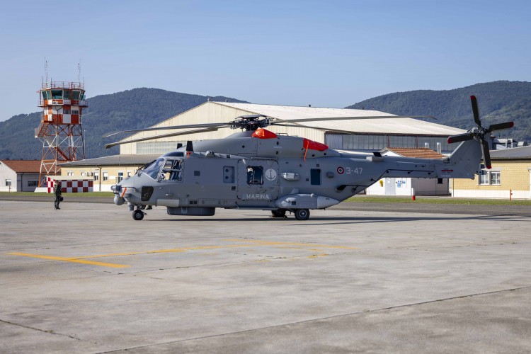 Italian Navy’s NH90 helicopter deliveries complete as state-of-the-art mission simulation centre is established at Maristaeli Luni Base