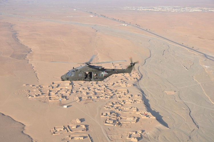 ITALIAN ARMY UH-90 HELICOPTERS ACHIEVES 3.000 FLYING HOURS IN AFGHANISTAN