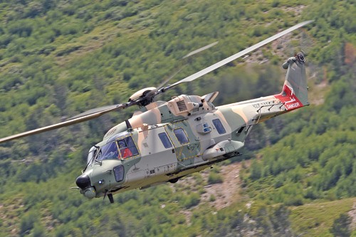 The Royal Air Force of Oman takes delivery of its first NH90