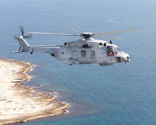 The French Navy takes delivery of its first NH90 NFH