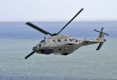 THE ROYAL NETHERLANDS Navy takes delivery of its first NH90 NFH