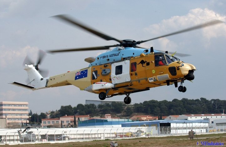 FIRST AUSTRALIAN NH90 OF 46 ORDERED TAKING TO THE AIR